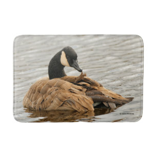 Canada Goose on the Lake Bath Mat