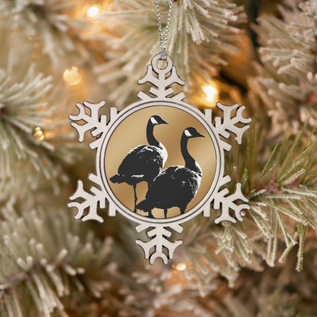 Canada Goose Ornament Geese Christmas Decoration (Tree)