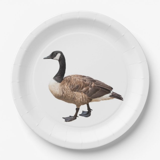 Canada Goose Paper Plate (Front)