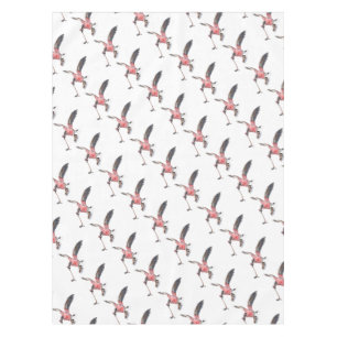 Canada Goose Playing Hockey Tablecloth