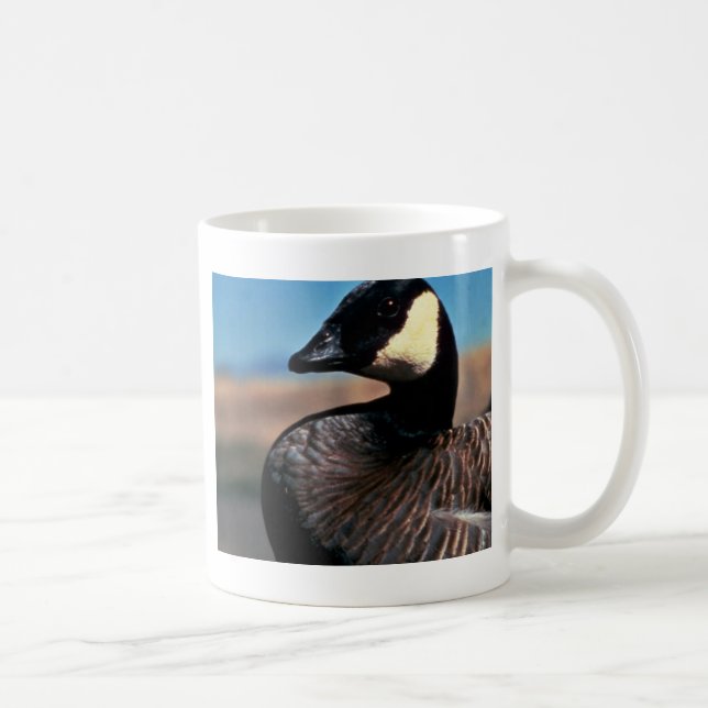 Canada goose portrait coffee mug (Right)