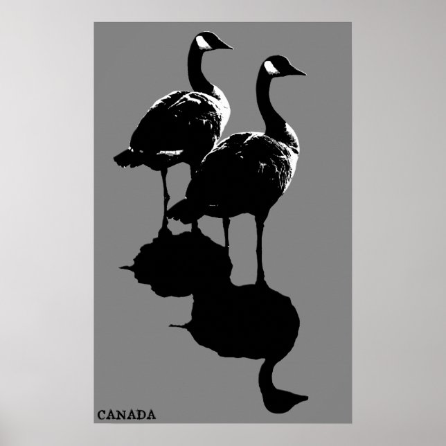 Canada Goose Poster Custom Canada Souvenir Poster (Front)