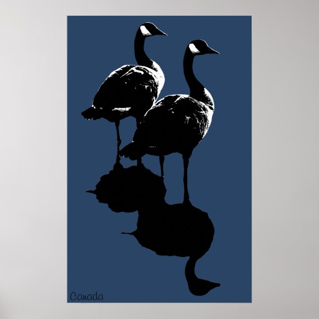Canada Goose Poster Custom Canada Souvenir Poster (Front)