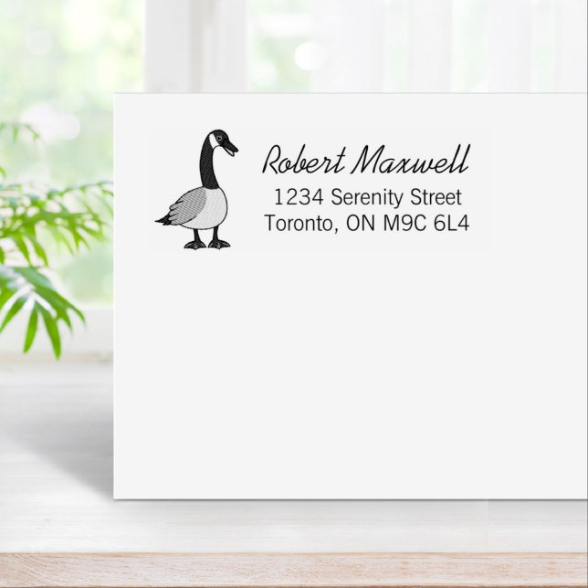 Canada Goose Return Address Rubber Stamp (Creator Uploaded)