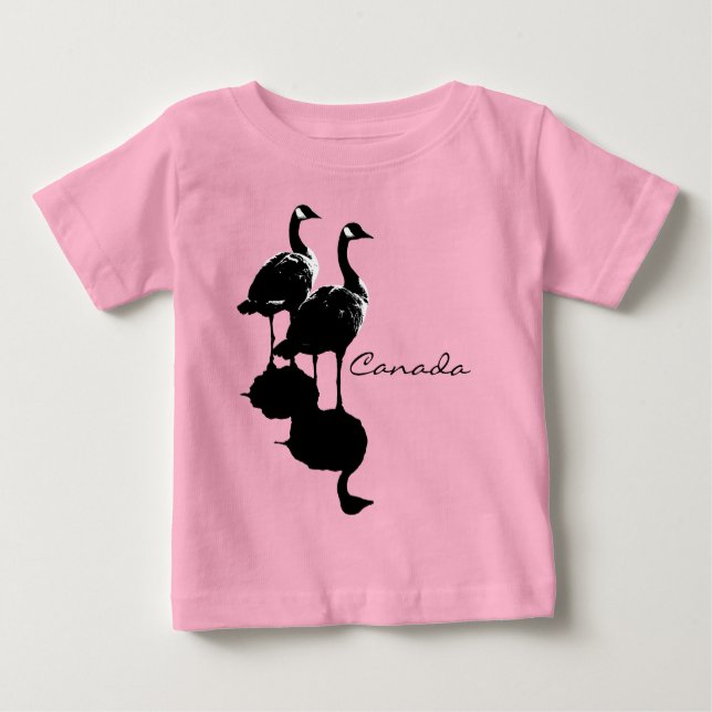 Canada Goose Toddler Shirt & Baby Canada Souvenirs (Front)