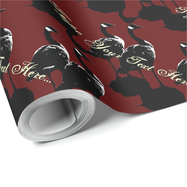 Canada Goose Wrapping Personalised Goose Paper (Roll Corner)