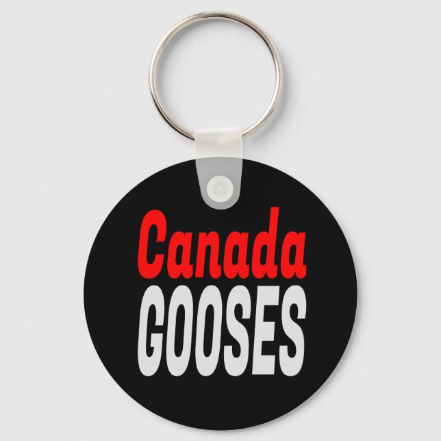 Canada Gooses LetterKenny Funny Novelty Key Ring (Front)