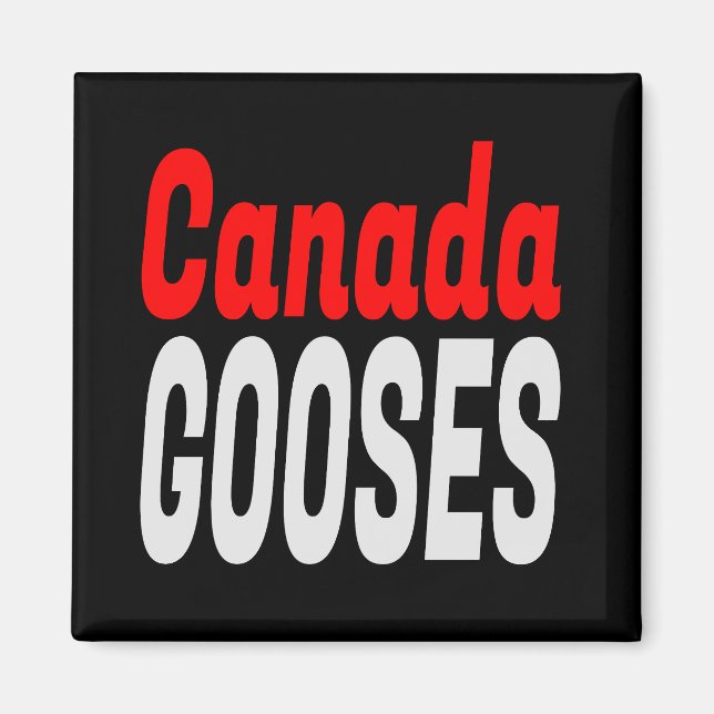 Canada Gooses LetterKenny Funny Novelty Magnet (Front)