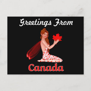 Canada Greetings Pixie postcard