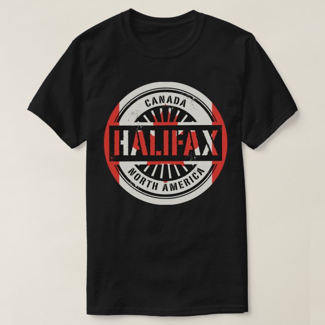Canada Halifax T-Shirt (Design Front)