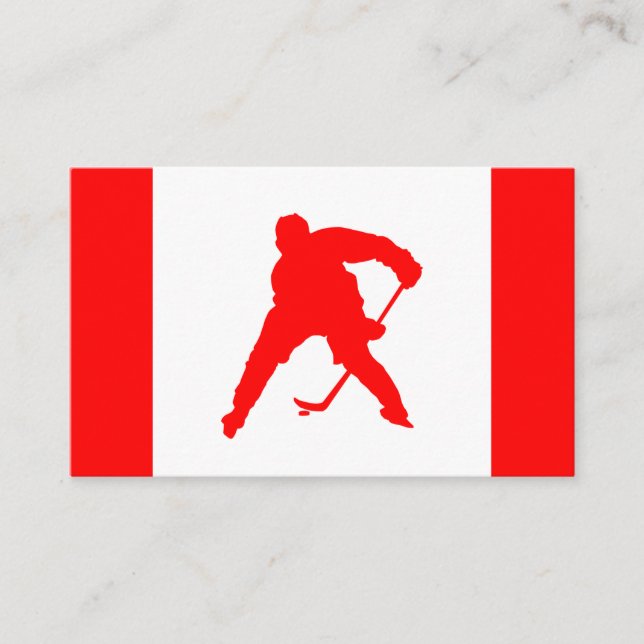 Canada Hockey    Business Card (Front)