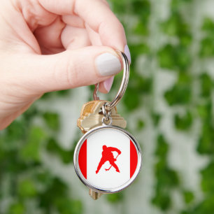 Canada Hockey Key Ring