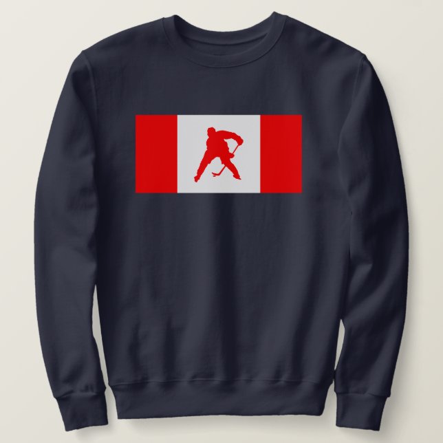 Canada Hockey  Sweatshirt (Design Front)