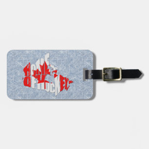Canada Home of Hockey Custom Luggage Tag