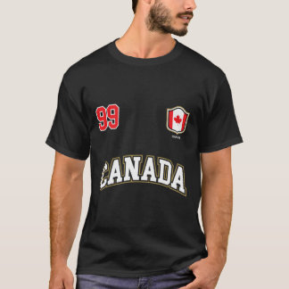 Canada Hoodie Number 99 Canadian Team Sports Hocke T-Shirt