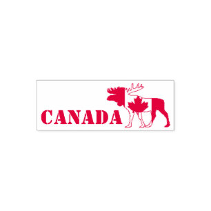 CANADA inking pad Self-inking Stamp