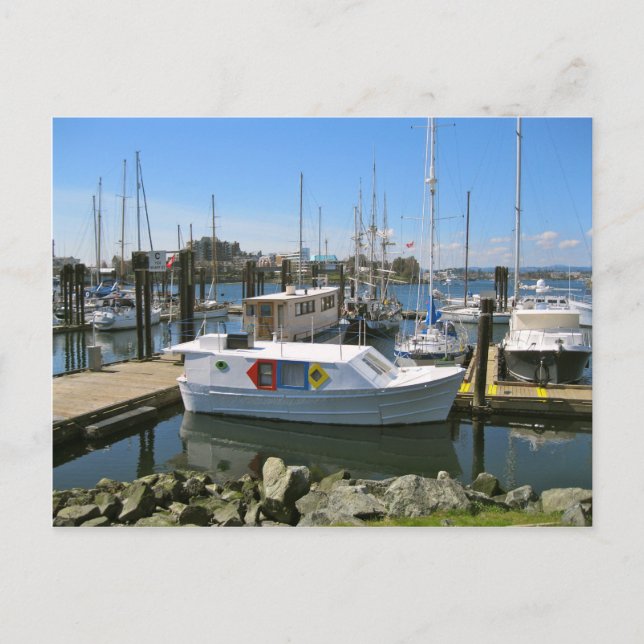 CANADA, Inner Harbour, Victoria, BC Postcard (Front)