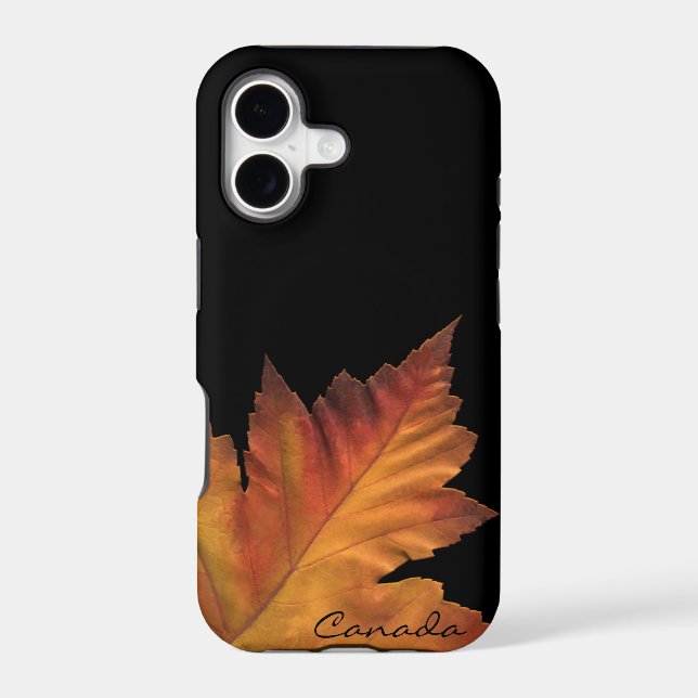 Canada IPhone 5 Case Canada Autumn Maple Leaf Case (Back)