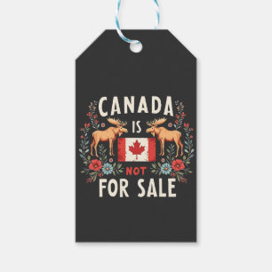 Canada Is Not For Sale America Trump 51th State Gift Tags