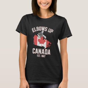 Canada Is Not For Sale Elbows Up Canada T-Shirt