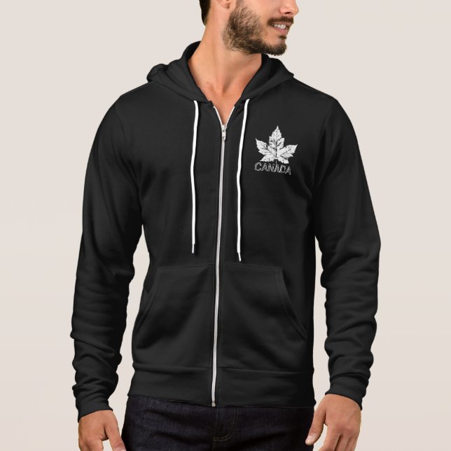 Canada Jacket Women's Personalised Canada Jacket Hoodie (Front)