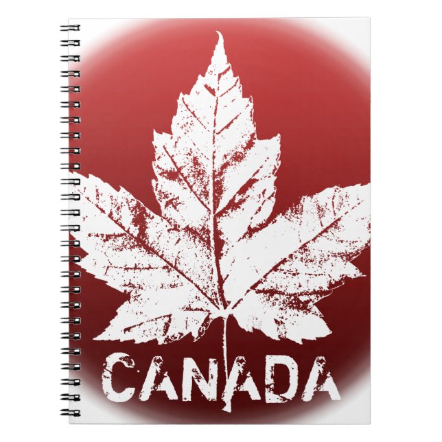 Canada Journal Canada Souvenir Notebooks Sketchpad (Front)