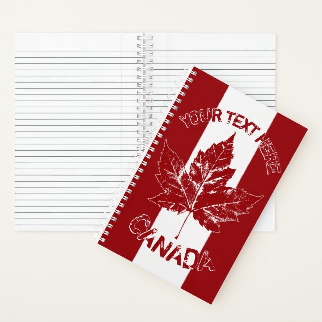 Canada Journal Custom Canada Notebooks Sketchpads (Inside)