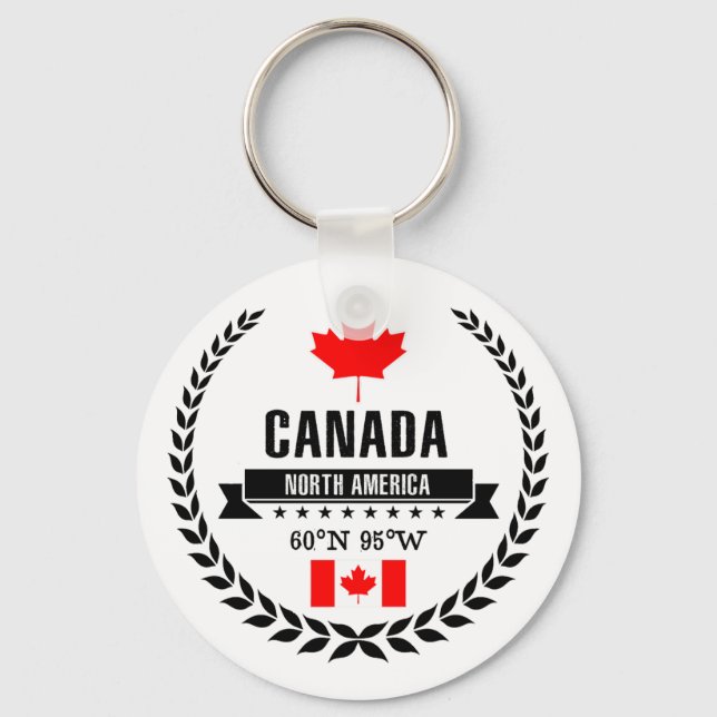 Canada Key Ring (Front)