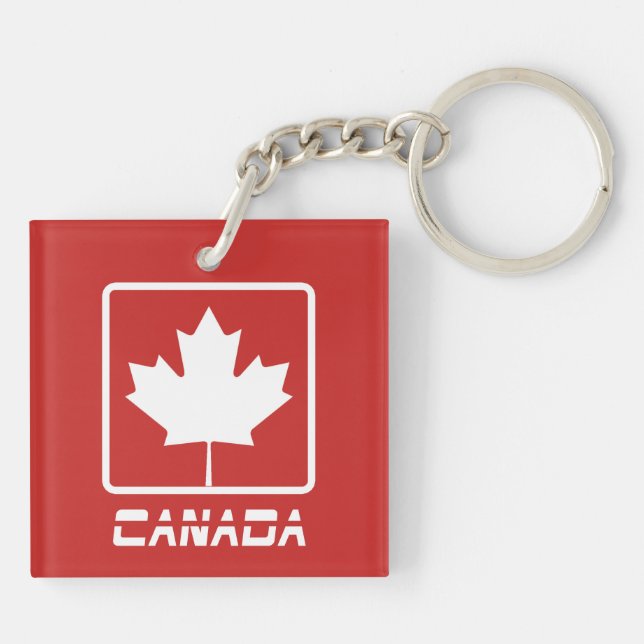 Canada Key Ring (Back)
