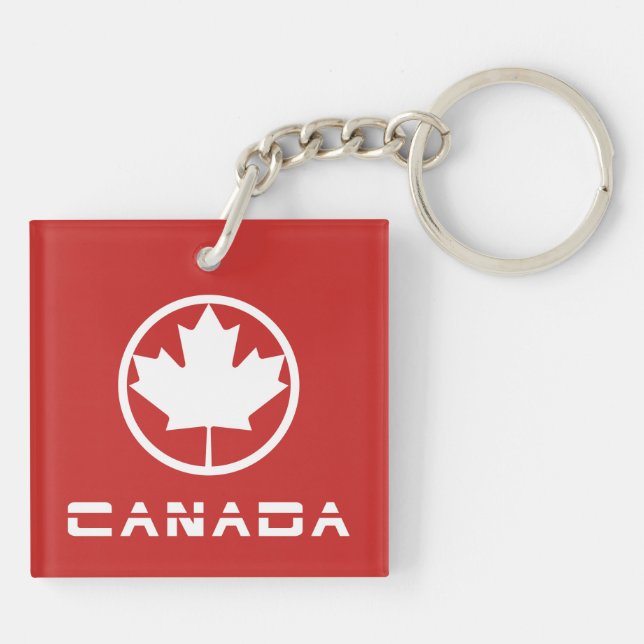 Canada Key Ring (Back)