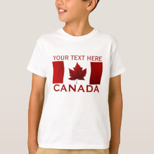 Canada Kid's Shirt Canada Flag Kid's Sweatshirt