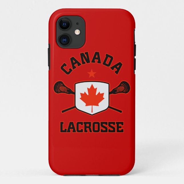 Canada Lacrosse phone case (Back)