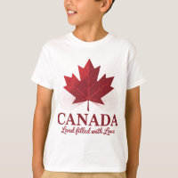 Canada – Land Filled with Love T-Shirt | Heartfelt