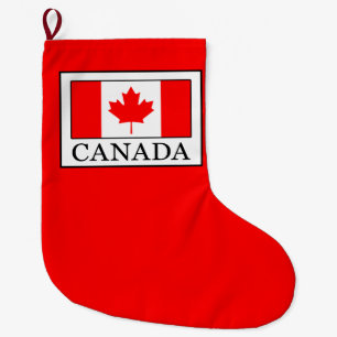Canada Large Christmas Stocking