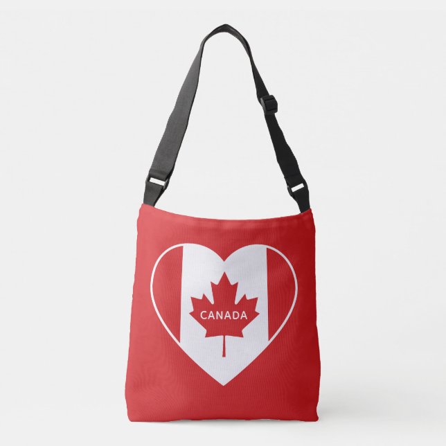 Canada Love custom text bags (Front)