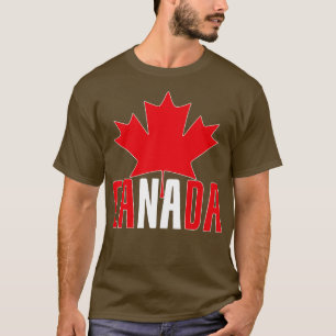 Canada Lover Canadian Maple Leaf Canada T-Shirt