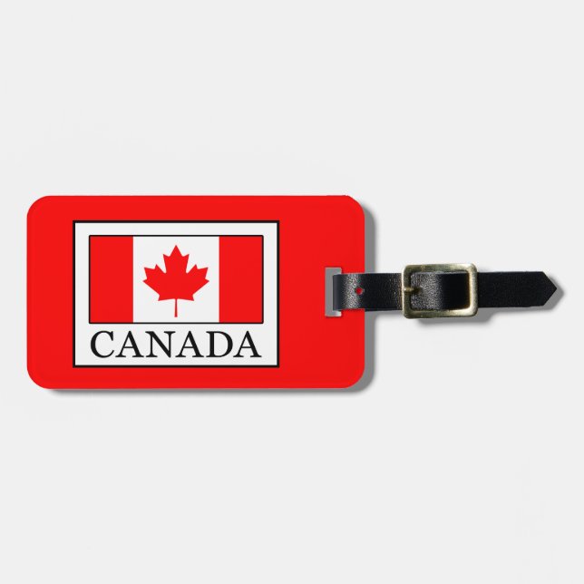 Canada Luggage Tag (Front Horizontal)