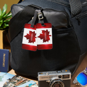 canada luggage tag