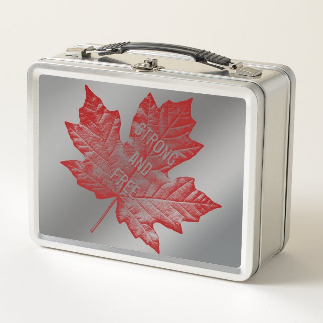 Canada Lunchbox Personalised Canada Lunchboxes (Front)