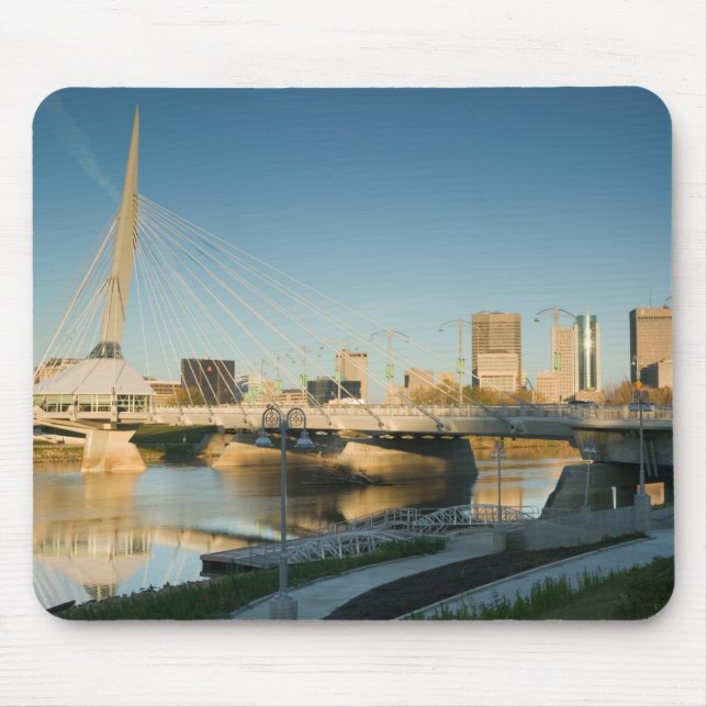 CANADA, Manitoba, Winnipeg: Esplanade Riel Mouse Pad (Front)