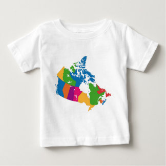 Canada map baby T-Shirt