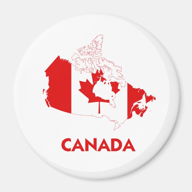 CANADA MAP MAGNET (Front)