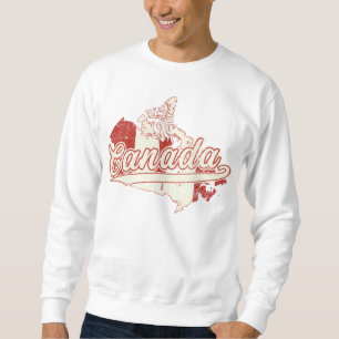 Canada Map Sweatshirt