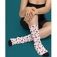 Canada Maple Leaf and Moose Pattern Socks