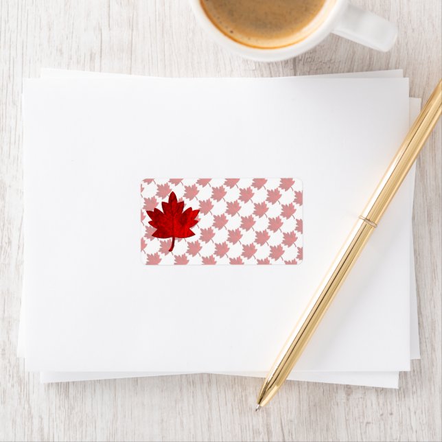 Canada-Maple Leaf by Shirley Taylor Label (Insitu)