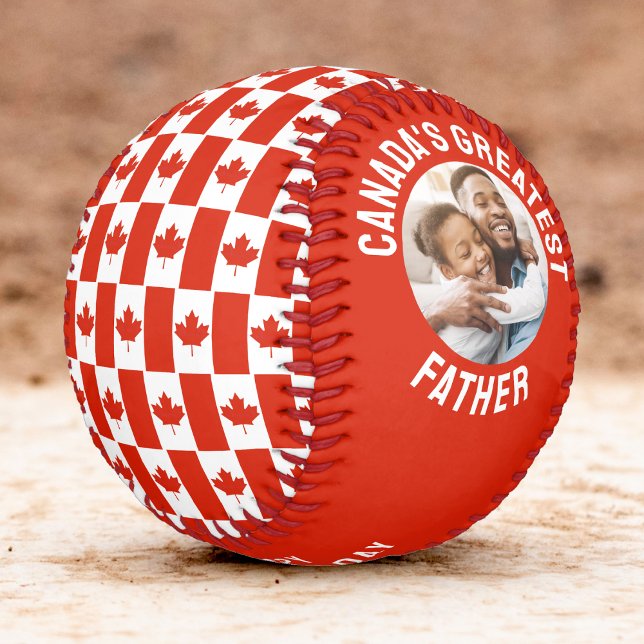 Canada Maple Leaf Canadian Flag Father's Day Baseball (Canada Maple Leaf Canadian Flag Father's Day Baseball)