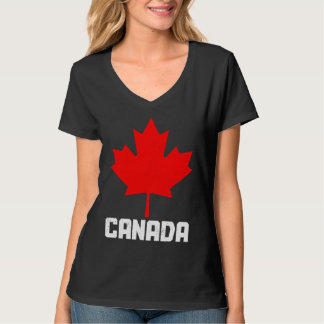 Canada Maple Leaf Canadian Flag Pride 2 T-Shirt