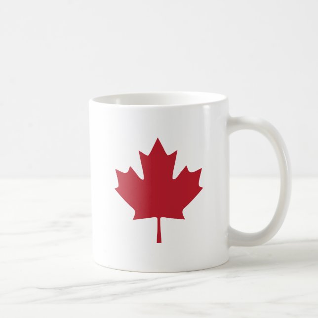 Canada Maple Leaf Coffee Mug (Right)