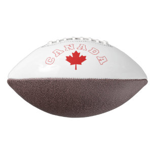 Canada maple leaf football