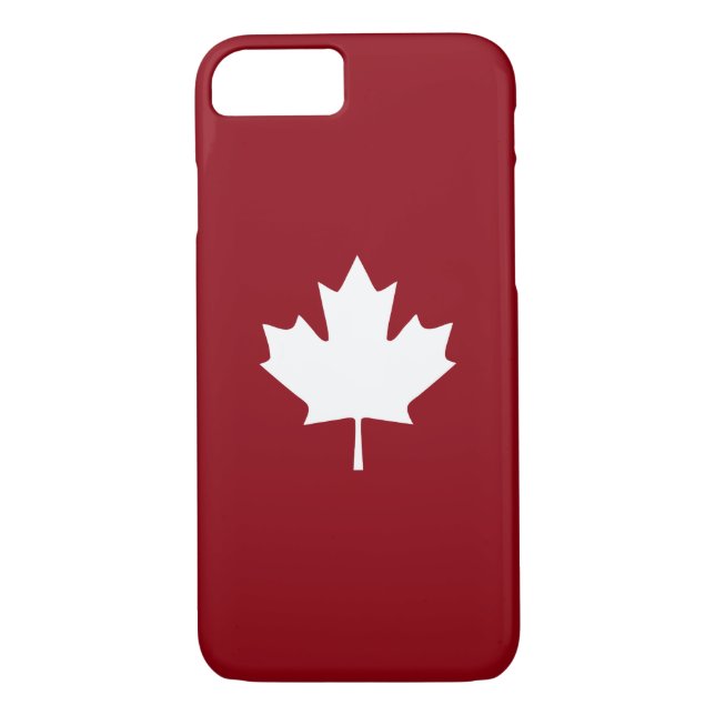 Canada Maple Leaf iPhone Case (Back)